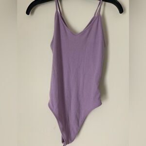American Eagle Outfitters Purple Bodysuit